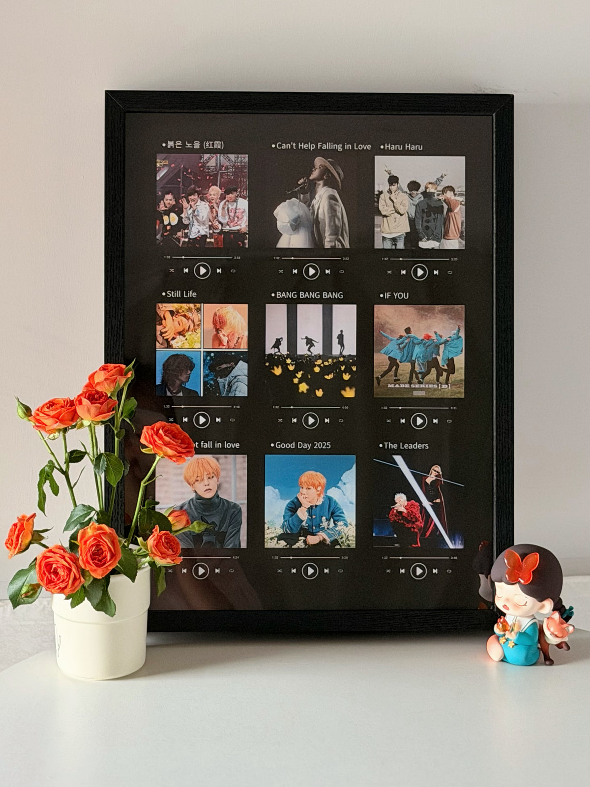 Personalized Press-to-Play Music Frame