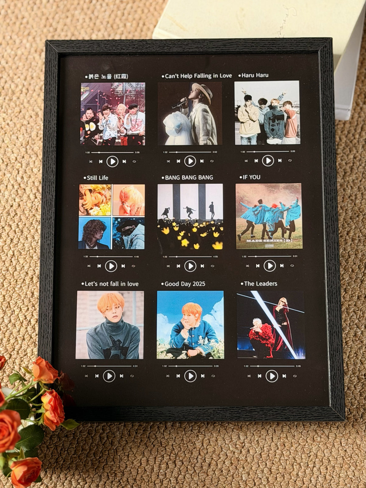 Personalized Press-to-Play Music Frame
