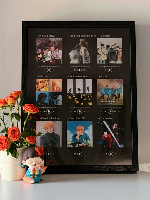 Personalized Press-to-Play Music Frame