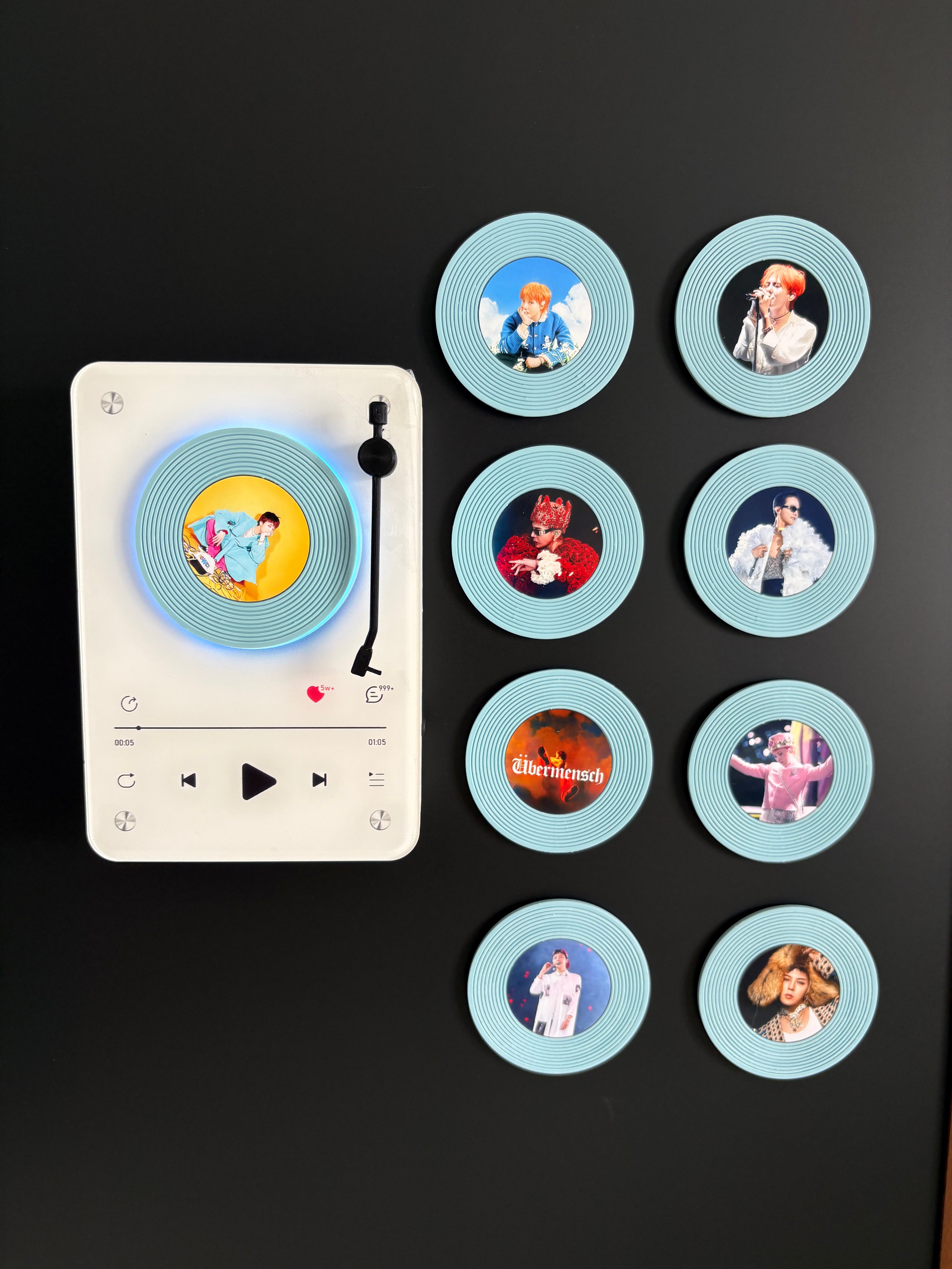 Fridge Magnet Music Player