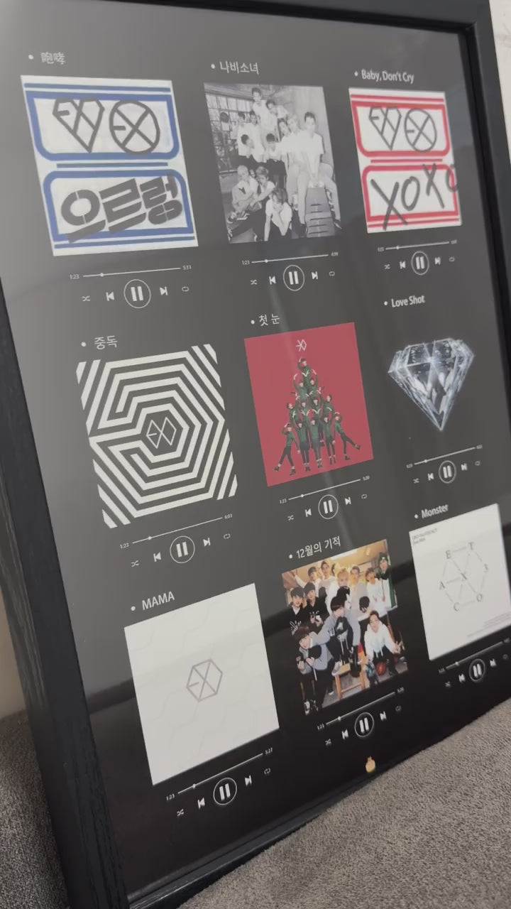 Personalized Press-to-Play Music Frame